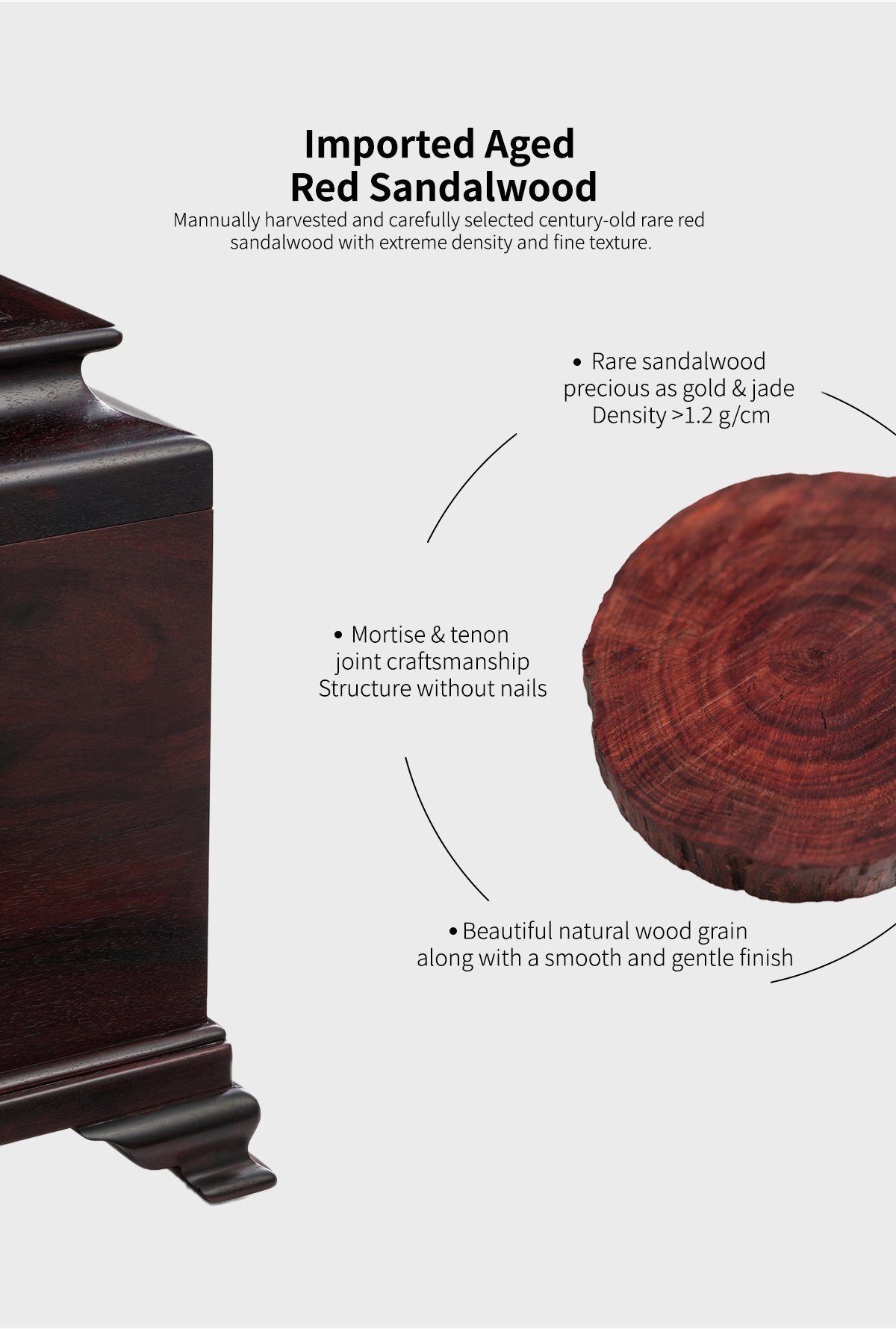 Large Desktop cigar Humidor, Handmade Hardwood Case with Glass Flavor Infusion Tubes 6 宝鼎 09
