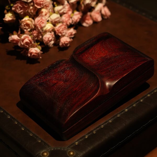 Petra Cigar Travel Case Humidor Cigar Box Rosewood Case with Spanish Cedar Lining - Image 3