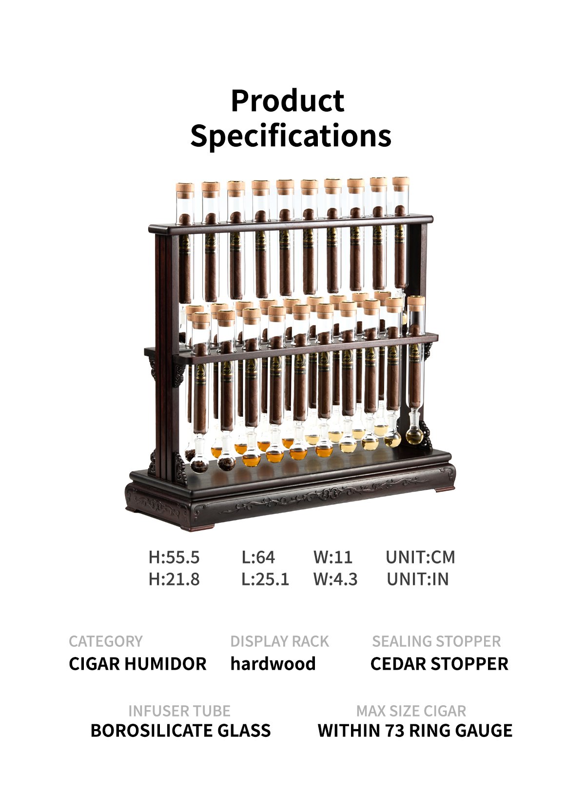 Churchill's Bank cigar Flavor Infuser Humidor 11 三十管 11 1