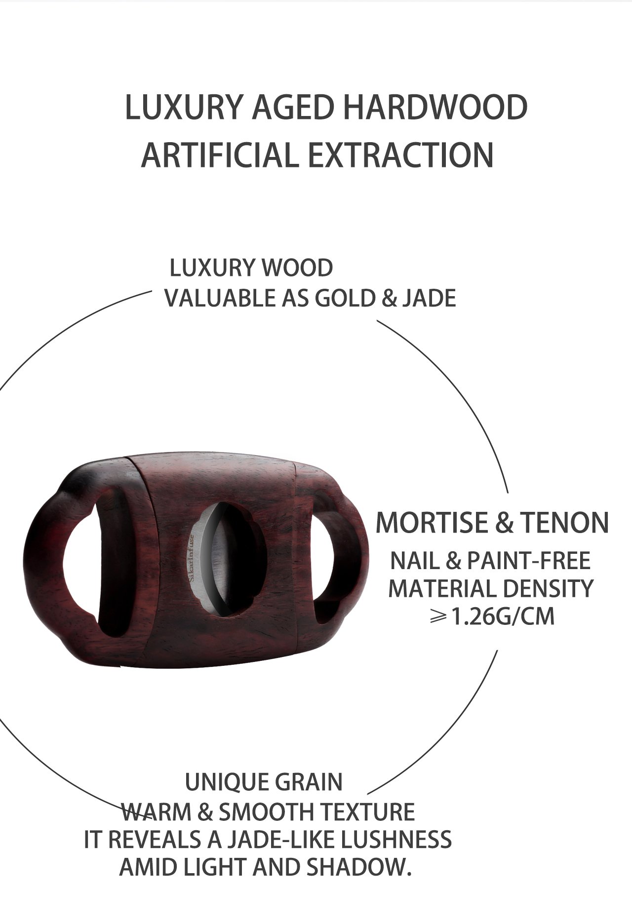 Haitang Hardwood cigar Cutter 4 海棠 04