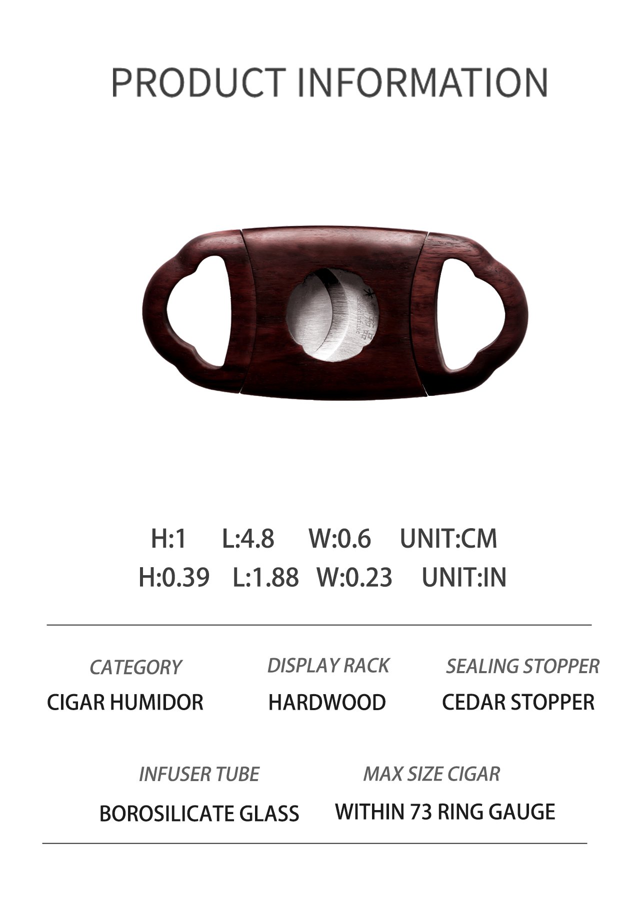 Haitang Hardwood cigar Cutter 5 海棠 05