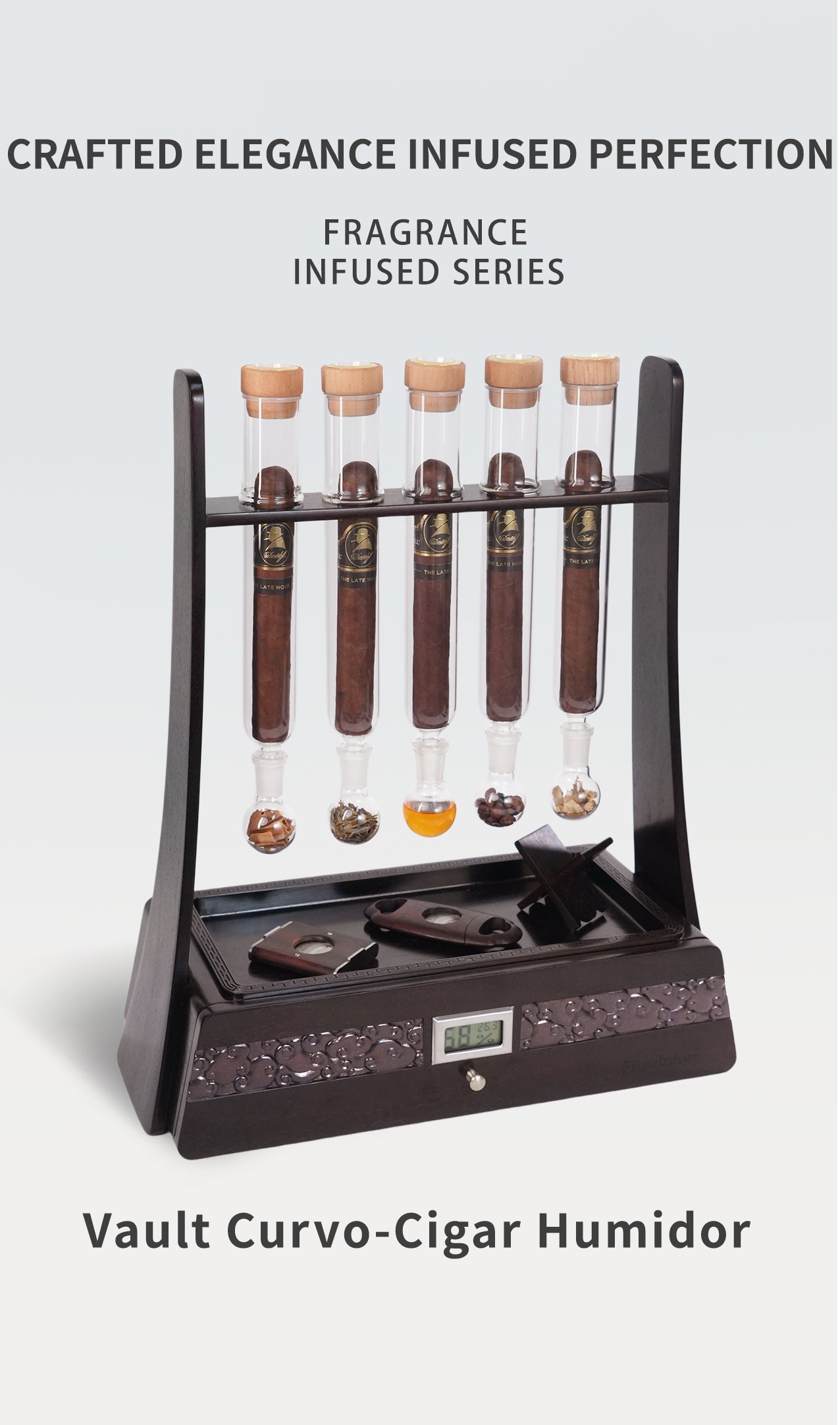 Vault Curvo-CigarHumidor 21 祥云香仓 雪茄盒英文版 01