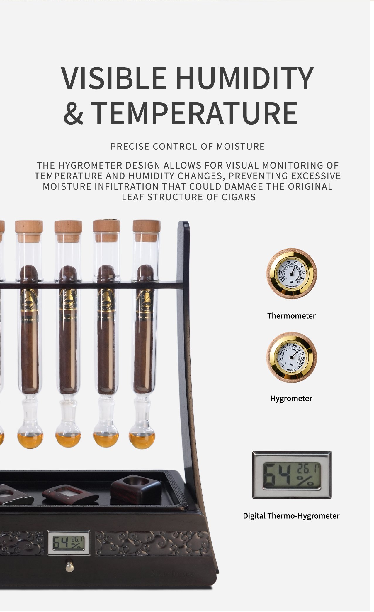Vault Curvo-CigarHumidor 24 祥云香仓 雪茄盒英文版 04