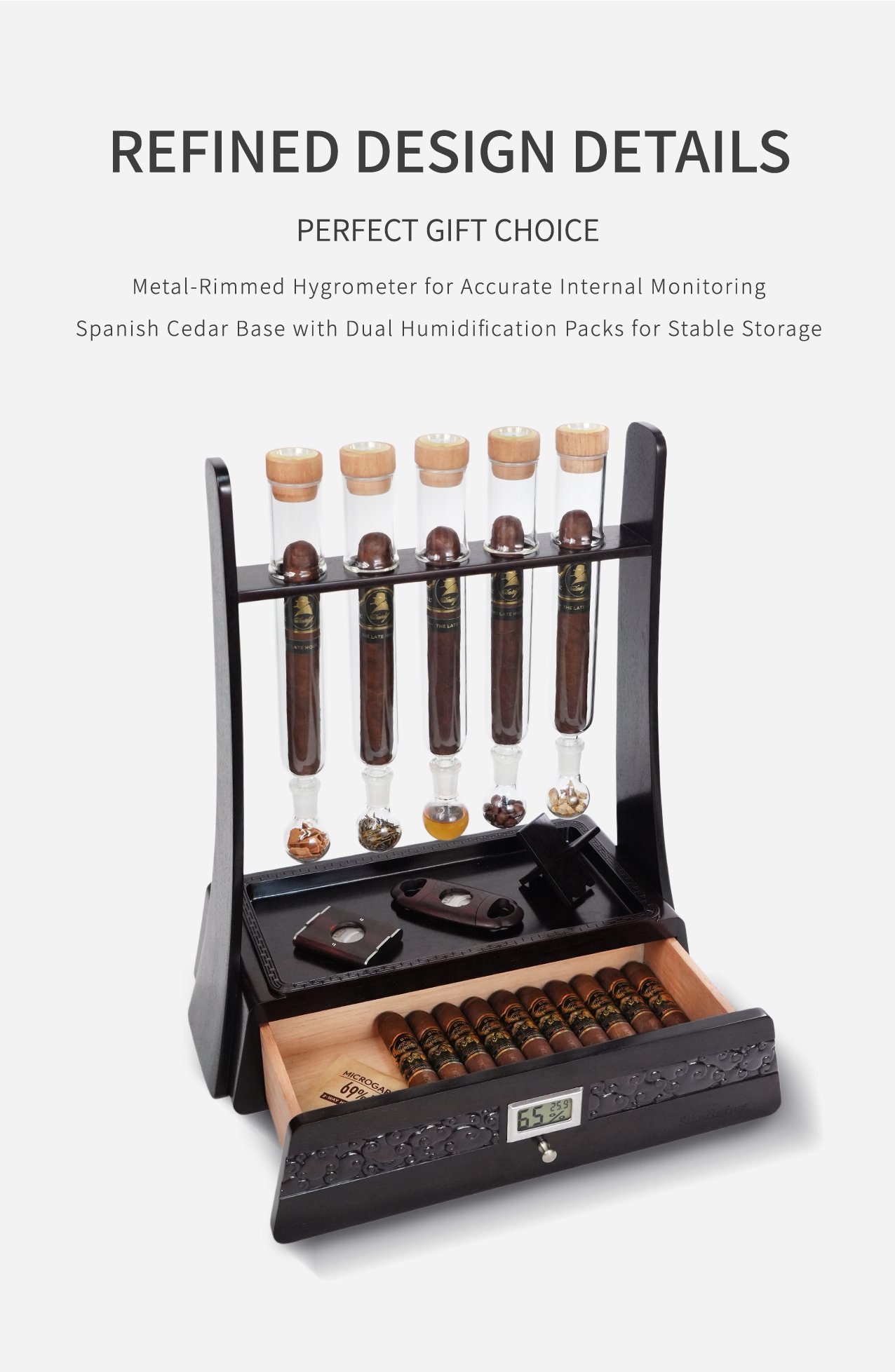 Vault Curvo-CigarHumidor 28 祥云香仓 雪茄盒英文版 08