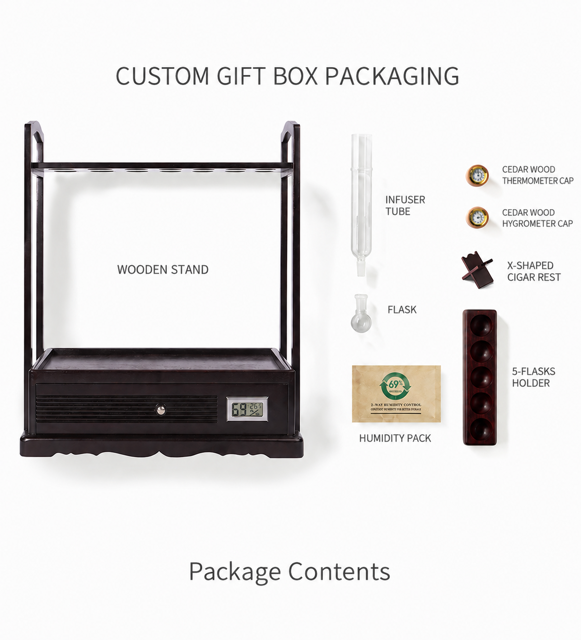Exquisite Rosewood Cigar Humidor | A Legacy of Fine Wood, Crafted for the Ultimate Cigar Experience 10 10